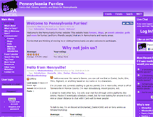 Tablet Screenshot of pa-furry.org